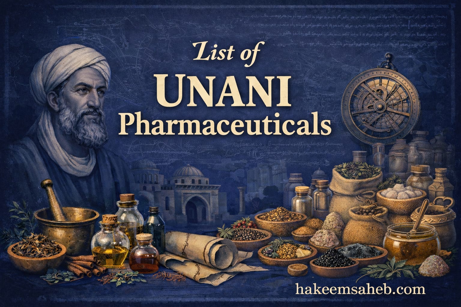 List Of Unani Pharmaceuticals